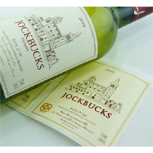 Customized High quality printing wholesale clear waterproof adhesive label for perfume bottles