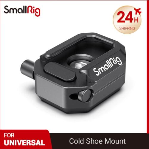 SmallRig Multi-Functional Cold Shoe Mount with Safety Release For L Brackets/Camera Cage/Microphone/Flash/LED Light - 2797