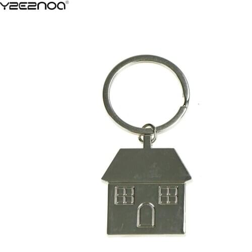 New Novelty Souvenir Creative Gifts House Keychain Key Ring Trinket Car Key Ring Arrival Metal House Key Chain