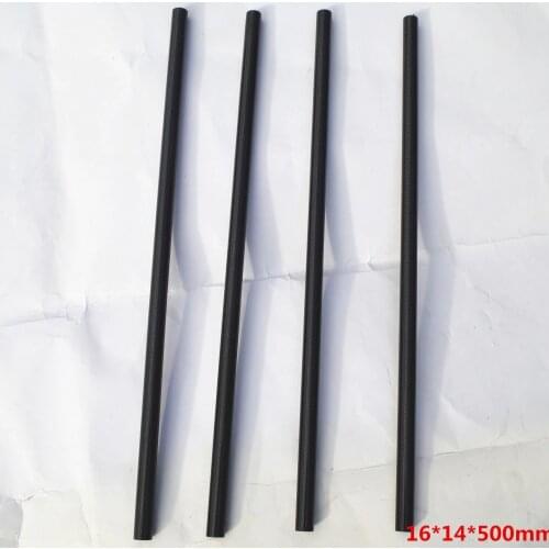 Wholesale!4Pcs/lot Roll Wrapped full Carbon Fiber Tube 3K 16mm*14mm Dia 500mm Long gloss matte carbon parts