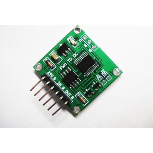 PWM-to-voltage PWM turn 0-5v 0-10v 5 ~ 500Hz low frequency linear conversion transmitter module