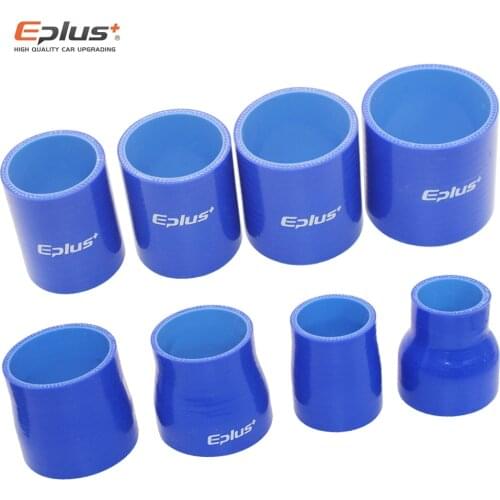EPLUS Silicone Tubing Hose Intercooler Turbo Intake Pipe Coupler Hose Universal Straight Multiple Sizes Blue Length 76mm
