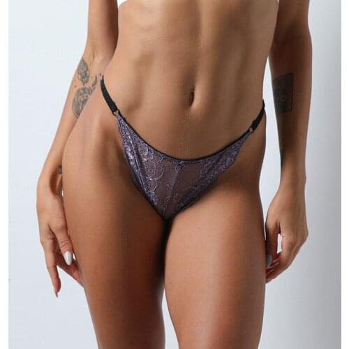 2 pcs female sexy Lace underpants low waist seamless transparent pants female briefs antibacterial girl student underwear