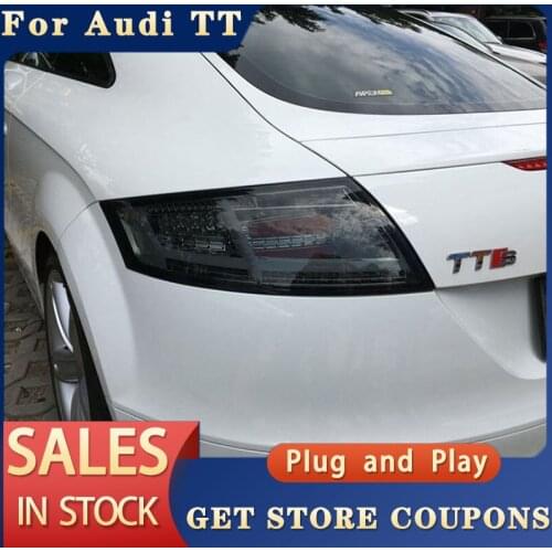 For Audi TT Taillights 2006-2013 TT LED Taillamp LED DRL Brake Dynamic Signal Reverse auto Accessories
