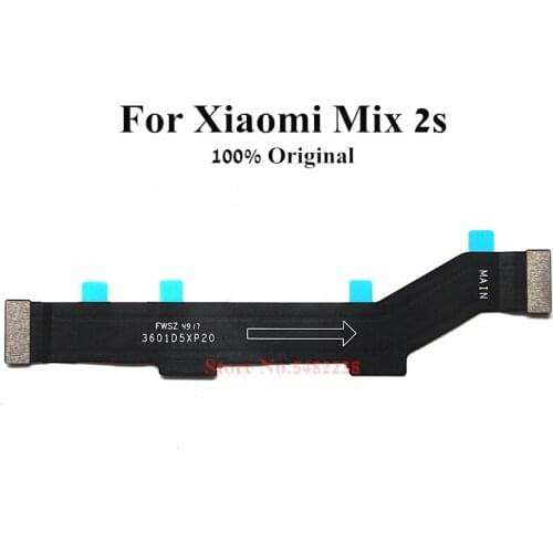 100% Original USB Motherboard Connector Flex cable For Xiaomi Mix 2s mainboard Data transmission tape Ribbon Replacement