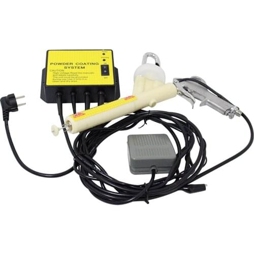 110V/220V Metal workpiece spray machine Mini Powder Coating System PC02 Electrostatic spray gun
