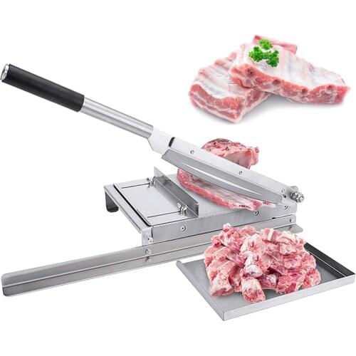 14.5 Inch Meat Slicer Bone Cutting Machine Bone Cutter For Ribs Lamb Chops Cartilage Jerky Chicken Herb