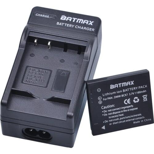 DMW-BCK7 BCK7 NCA-YN101G Battery+Charger for Panasonic Lumix DMC-FP7 DMC-FS16 DMC-FS18 DMC-FS22 DMC-FS28 FS35 DMC-FS37 FS40,FT30