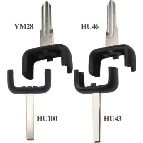 Jingyuqin Remote Car Key Blade for Vauxhall Opel Vectra Astra Z Omega HU43 HU46 HU100 YM28 Auto Key Blank