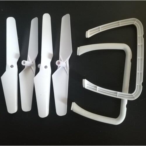 Free Shipping 12cm 120mm Props Propellers AB CW CCW Landing Skid Leg S30 Y33S KY101 Quadcopter R/C Drone Spare Parts Accessories