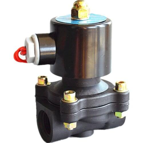 Free Shipping 1/2" Electric Solenoid water valve N/C 2 way Air Oil gas 2w160-15 12V 24V 220V