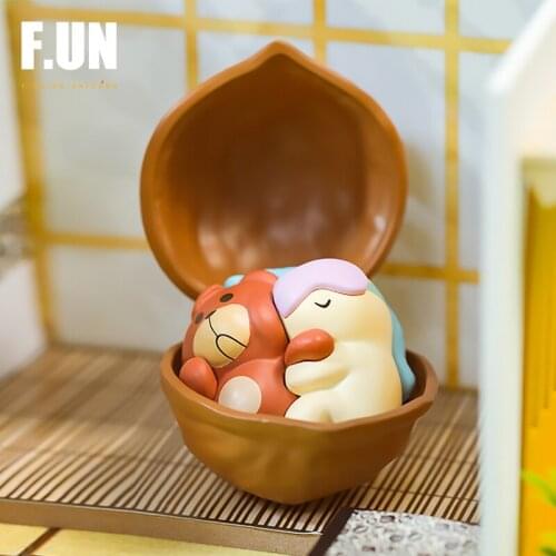 Fruit Man Blind Box Caja Ciega Nut Blind Bag Cute Desktop Kawaii Model Decoration Girl Birthday Gift Mystery Box Figurine Fairy