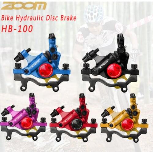 ZOOM XTECH HB100 MTB hydraulic cable pull disc brake group disc brake caliper bicycle front and rear disc brake bicycle brake