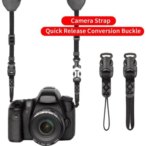 Composite Cowhide Camera Strap Adapter Buckle For Canon Nikon Fuji Sony Leica Olympus Micro Single Shoulder Strap Buckle