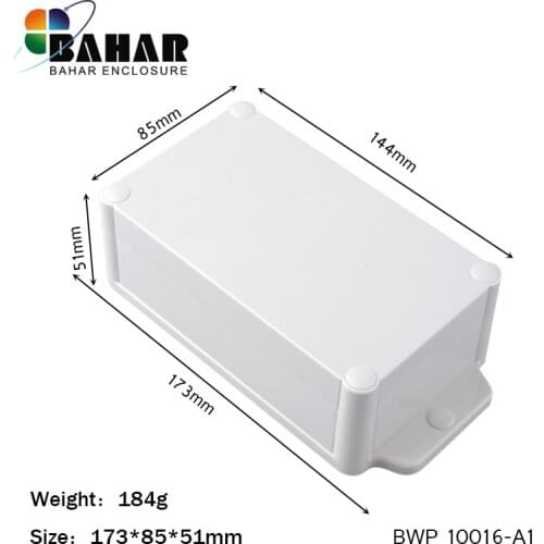 4PCS IP68 Waterproof junction box diy electronic project case design wall mounting plastic enclosure seal wire connectors box