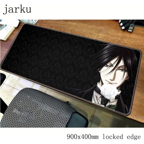 Black Butler mousepad gamer 900x400X3MM gaming mouse pad large Popular notebook pc accessories laptop padmouse ergonomic mat