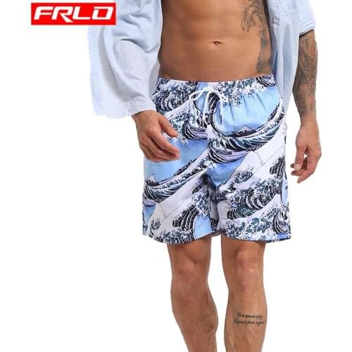 Mens swim trunk boxer Summer beach board short pants quick-drying leisure briefs men swimwear swimsuit bermudas masculina 590