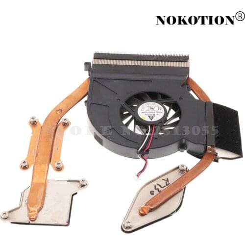 Nokotion BA41-01226A BA62-00499A BA92-06347B For Samsung R730 17.3 inch laptop Cooling Heatsink With Fan