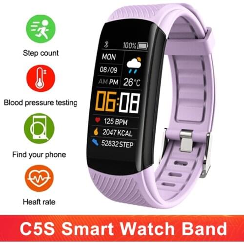 NEW Fitness Bracelet Blood Pressure Measurement Pedometer Smart Band Hear Rate Monitor Waterproof Health Fitness Tracker Watch