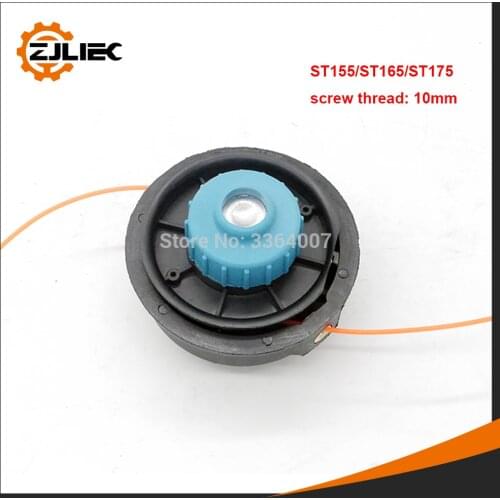 String Trimmer Bump Head fit for Brushcutter Homelite ST165 ST175 ST155 ST285 Ryobi MTD McCulloch Craftsman Blue Knob