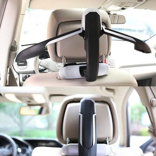 Back Seat Headrest Clothes Hanger High Quality Hanging Hook Safety Hanger For Coat Jacket Suit Car Coat Hanger