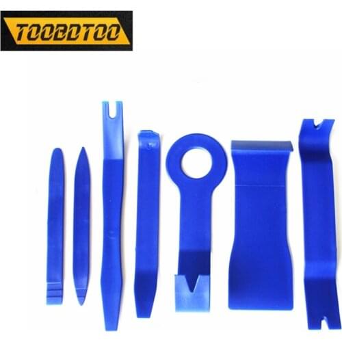 7/ 11 Red/Blue Car Audio Repair Panel Car Door Buckle Rivet Fastening Tool Car Interior Disassembly Tool Set