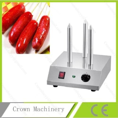Hot dog and sausage machine warmer; Grilled sausage machine