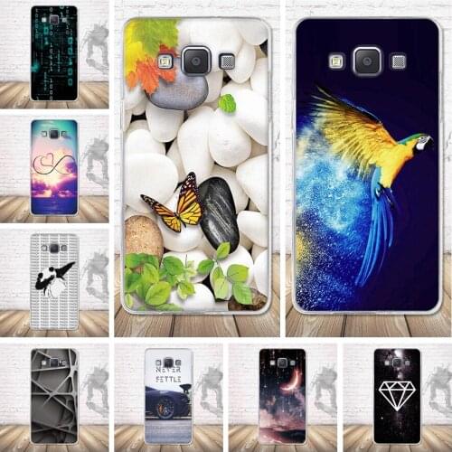 Case For Samsung Galaxy A5 2015 A5000 A500F Case Back Cover Soft Silicone TPU Phone Case For Samsung A5 2015 A500 Cover Cases