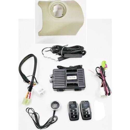 Keyless Push Button Start Ignition System Engine Start Stop Button Comfort Access Special For Toyota Camry with panel