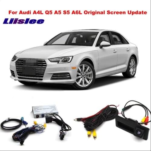 Car Reverse Rarview Camera For Audi A4 B8 A4L 2011 2012 2013 2014 2015 Original Screen Upgrade Interface Digital Decoder Module