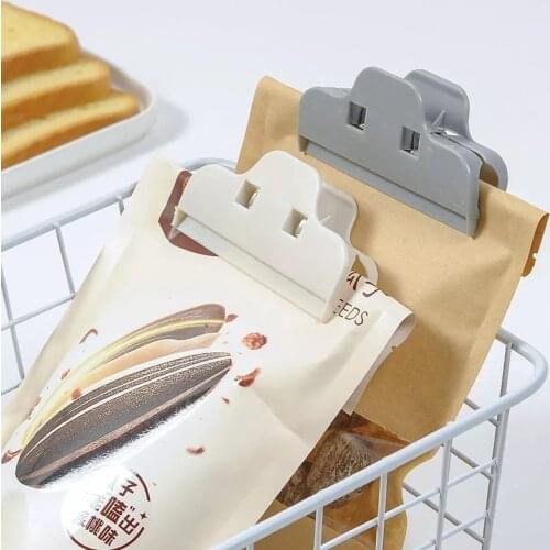 Kitchen Sealed Clips Portable Food Bread Storage Clip Household Plastic Bag Clips Kitchen Utensil Home Snack Sealed Clips Tool