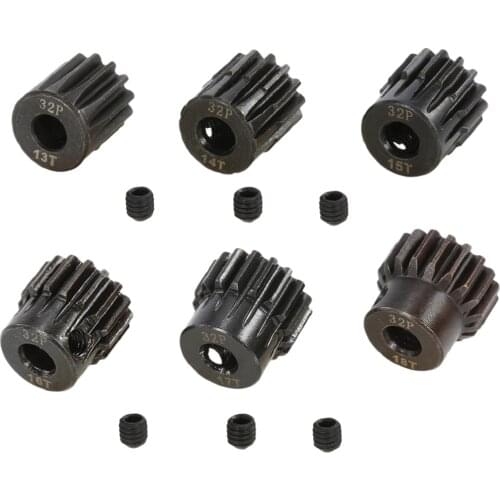 32P 5mm 13T-18T Pinion Motor Gear Set for 1/8 RC Car Brushed Brushless Motor