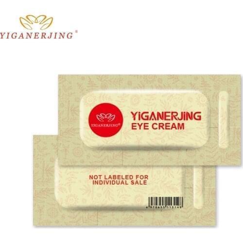20Sachets Original YIGANERJING Remove Dark Circles Anti aging Eye Cream Ageless Eye Cream Serum Instantly Puffiness Remove Cream