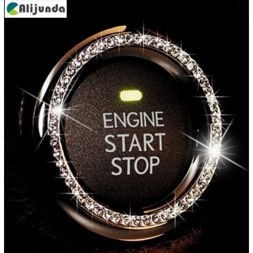 Car ignition switch decoration Ring Sticker for Hyundai ix35 iX45 iX25 i20 i30 Sonata,Verna,Solaris,Elantra,Accent,Veracruz,Mist