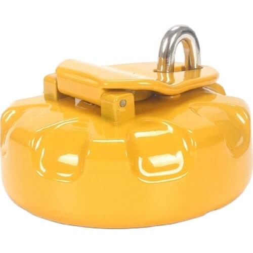 Suitable for Sany SY65/75/135/215/235-8-9 excavator parts anti-theft diesel tank cap fuel tank cap