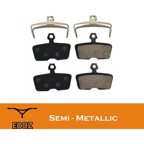 EOOZ 2 Pairs Bicycle Semi - Metallic Hydraulic DISC BRAKE PADS FOR SRAM Code 2011+ / Guide -re 2011+ / Sram Red 22 / S-700