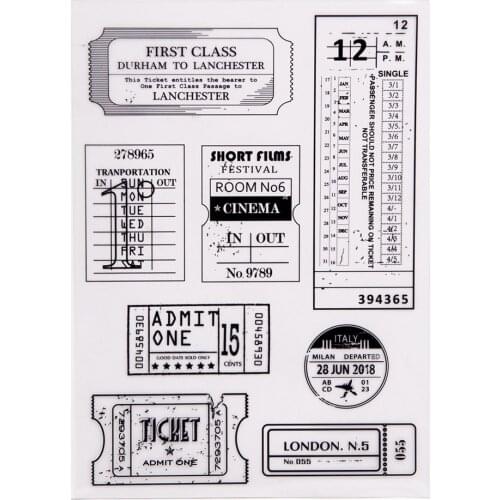 Silicone RUBBER Clear Stamps CUTTING DIES For Scrapbooking letter LETTERS DIY PAPER Album Cards MAKING EMBOSSING FOLDER MOLD