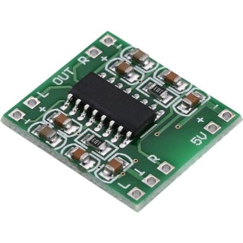 PAM8403 Super Mini Digital Amplifier Board 5V Power Amplifier Board Efficient with Switch Potentiometer USB Supply Power