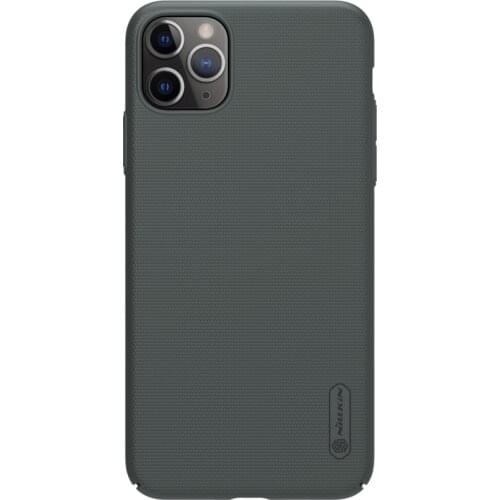 Dark Green Case For iphone 11 Pro Max shockproof Cover for iphone 11 Pro NILLKIN Super Frosted Shield matte back cover case