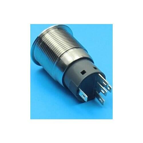 High head 19MM Latching illuminated Push Button Switch
