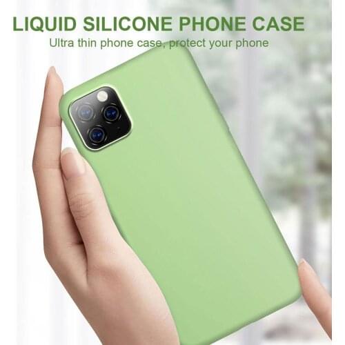 Liquid Silicone TPU Phone Case For iPhone11 Pro Max Soft Case Phone Case cover For iPhone 11 Pro max