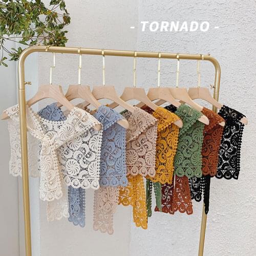 2pcs African Lace Fabric Shawl Diy Cutout Art Spring Autumn Thin Sunscreen Versatile Tornado Wind Style Temperament With Camille