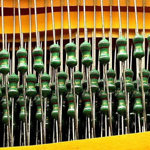 Free shipping 1 / 2W color ring inductance 0410 33UH (100 rats)