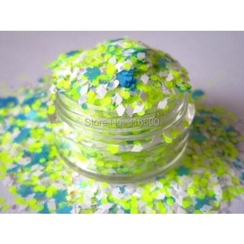 Nail Art Acrylic Gel Glitter Mix G388