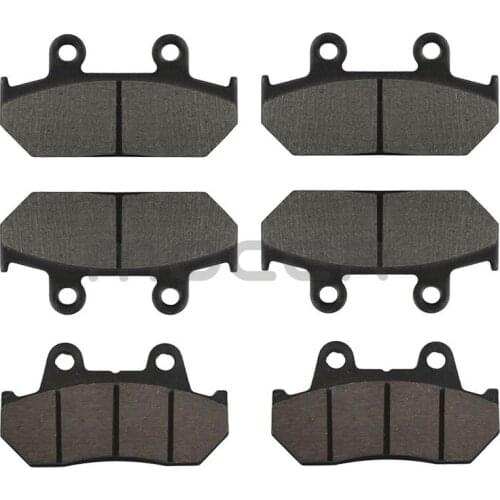 Motorcycle Front + Rear Brake Pads Disks for Honda GL1500 Goldwing (90-00) SE/L GL 1500 A Aspencade/I Interstate