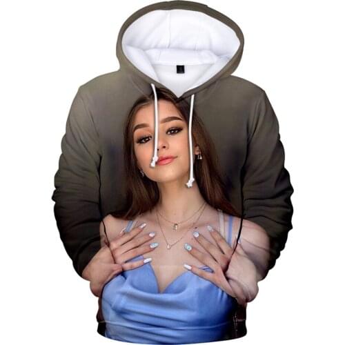 2021 Novelty Brooke Monk 3D Print Hoodie Fashion Autumn Winer Sweatshirts Fashion Youthful Vitality Women/Men Clothes Oversized