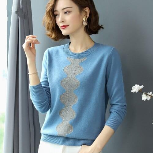 Autumn winter thin cashmere Sweater Pullovers Women female loose casual office soft sweater long sleeve knit Jumpers top