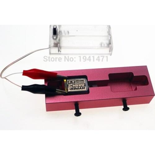RFDTYGR Mini 4WD Custom Professional Tools For Running The Motor With Battery Case and Cable 1set/lot