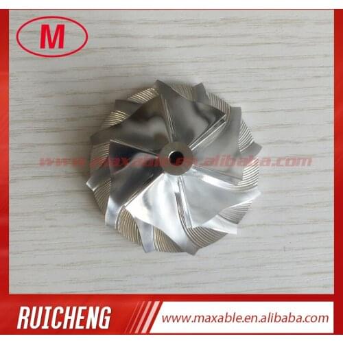TD03 39.60/56.00mm 6+6 blades Turbo Billet/milling/aluminum 2024 compressor wheel