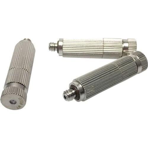 Three-section 3/16 Textile humidification belt filtering micro mist nozzle ceramics high-pressure anti-drip atomizing nozzle